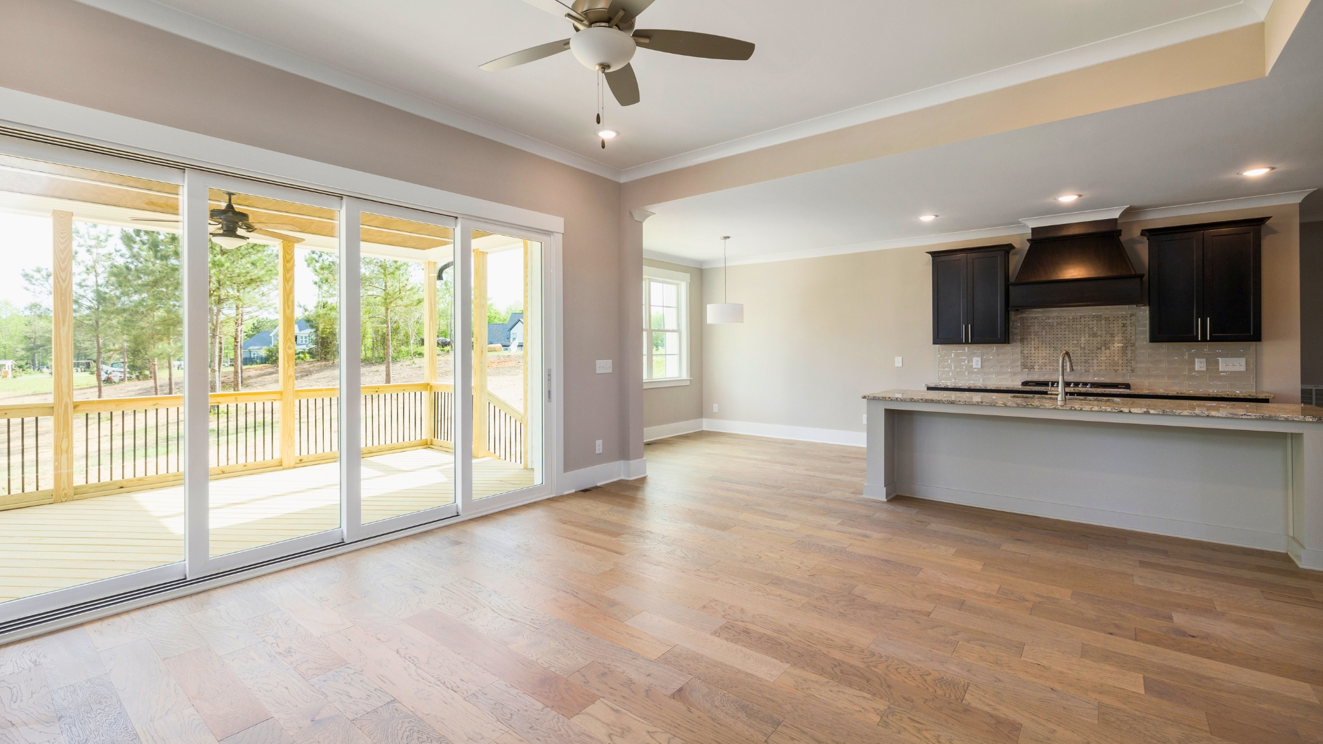 SPC flooring plank flooring installed in Central Florida home waterproof rigid core